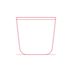 Objects Plant Pots Ikea Vattenmelon Plant Pot Medium Engraving Svg Design, Free Vectors File